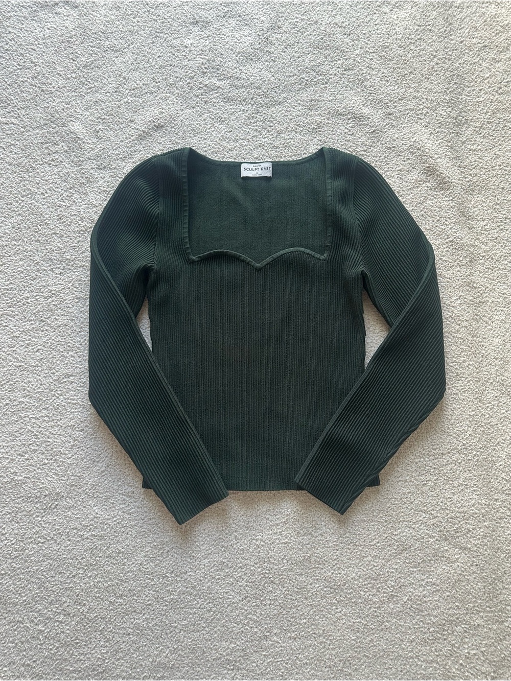 Aritzia Sculpt Knit Long Sleeve